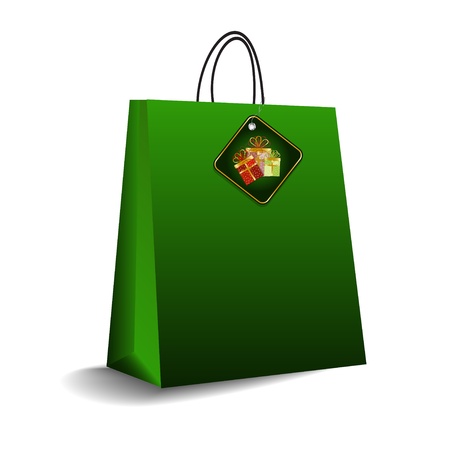 shopping bag のイラスト素材
