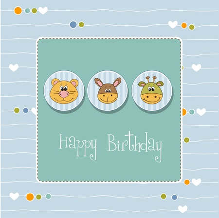 baby shower card のイラスト素材