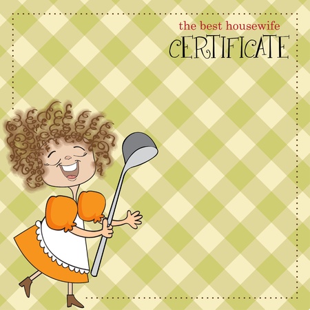 the best wifehouse certificateのイラスト素材