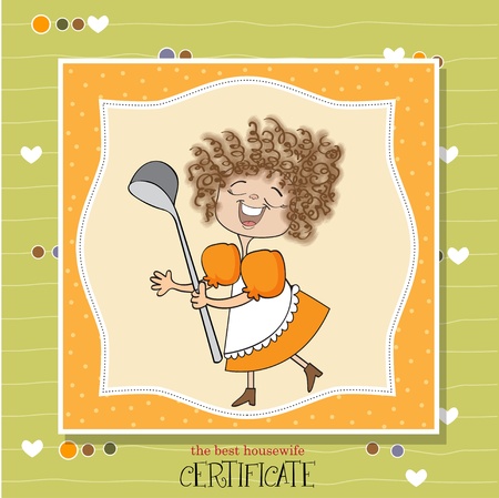 the best wifehouse certificateのイラスト素材