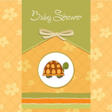 funny baby shower cardのイラスト素材