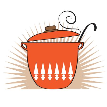 Cooking pan icon, vector illustrationのイラスト素材