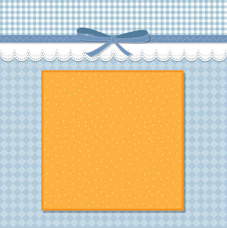Cool template frame design for greeting card, vector illustrationのイラスト素材