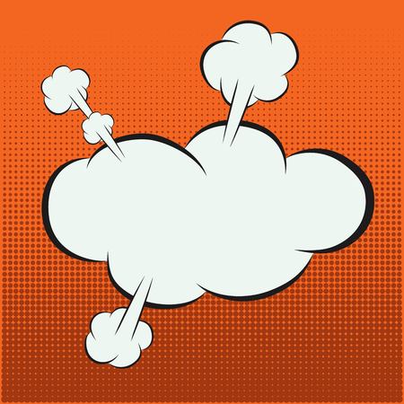 Speech Bubble in Pop-Art Style, vector formatのイラスト素材