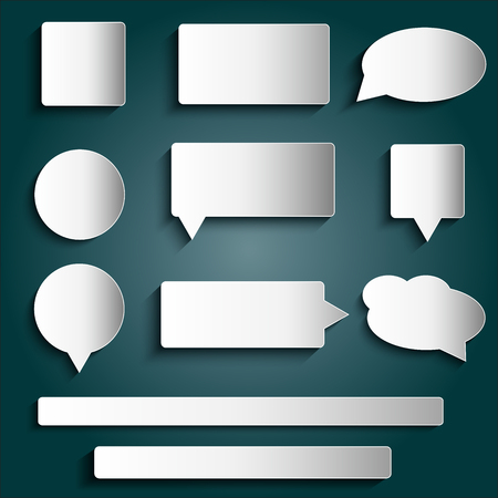 design elements - tags, labels, buttons, stickers , vector formatのイラスト素材