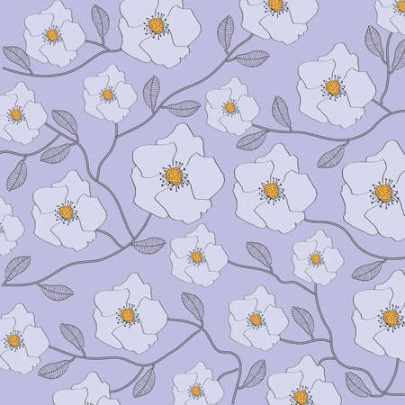 floral background, vector