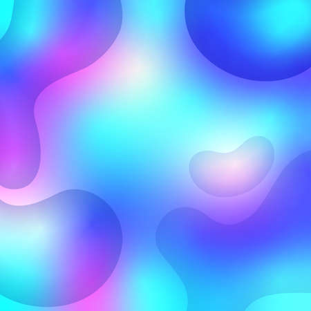 Abstract color fluid background. Liquid background. Vector