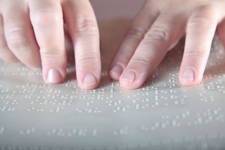 Method Braille - For blind peopleの写真素材