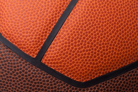 Basketball isolated on white background 