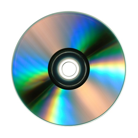 A photography of a isolated cd romの写真素材