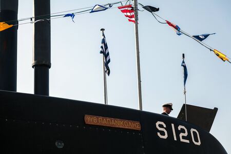 THESSALONIKI, GREECE - OCT 26: Participation of armed forces in the context of the celebrations for the centenary of the liberation of the city on Oct 26, 2012 in Thessaloniki, Greeceのeditorial素材