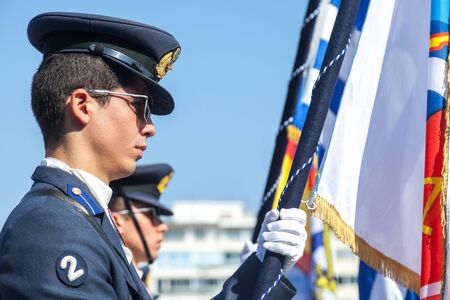 THESSALONIKI, GREECE - OCT 26: Participation of armed forces in the context of the celebrations for the centenary of the liberation of the city on Oct 26, 2012 in Thessaloniki, Greeceのeditorial素材
