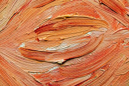 Detailed original artwork oil painting on stretched canvas.の写真素材