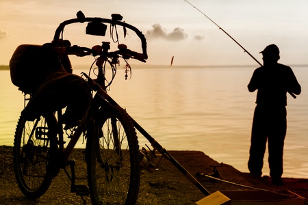 THESSALONIKI, GREECE - NOVEMBER 22: Allthough Thermaikos Gulf has been heavily contaminated  by seawage, fishermen still insist to fish there on November 22, 2012 in Thessaloniki, Greeceのeditorial素材