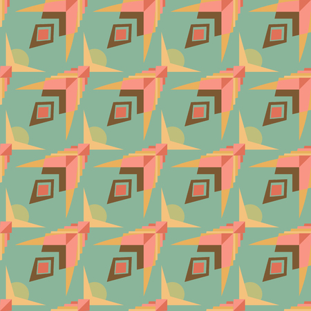 Encaustic tiles seamless pattern.のイラスト素材