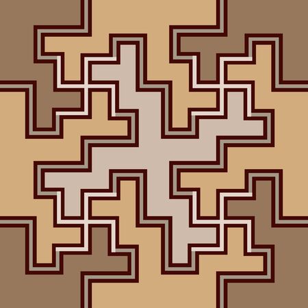 Vintage style cement tile background designのイラスト素材