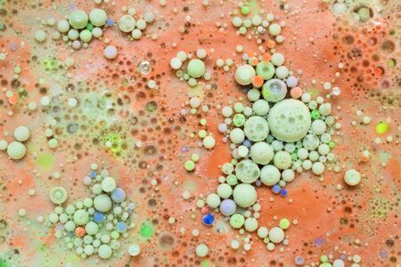 Multicoloured bubbles and colours
