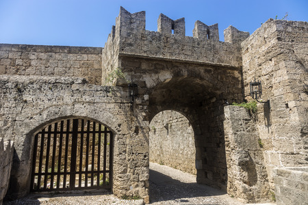 Rhodes old town - Greeceのeditorial素材