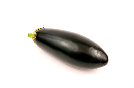 Benefits of Eggplant or Italian Eggplant.
Eggplant on white background.の写真素材