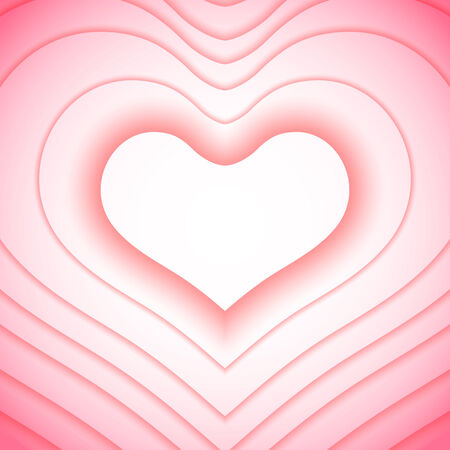 Valentine\'s day background with heartsのイラスト素材