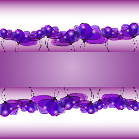 Vector abstract flower background,stylish colorful flower,colorful flower background, Beautiful colored flowers, space for textのイラスト素材