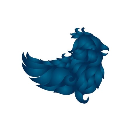 Vector illustration of decorative bird Decorative bird Vector for designのイラスト素材