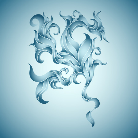 Decorative wind smokeのイラスト素材