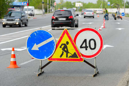 Information road signsの写真素材