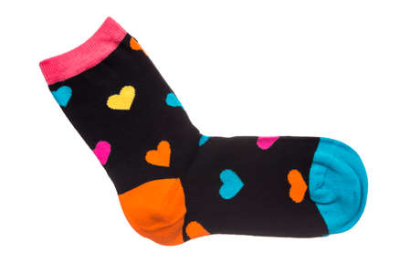 baby socks with hearts