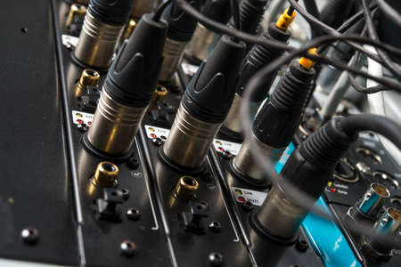 audio connectionの写真素材