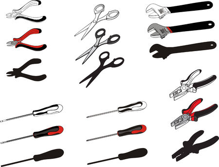 Tools for house use のイラスト素材