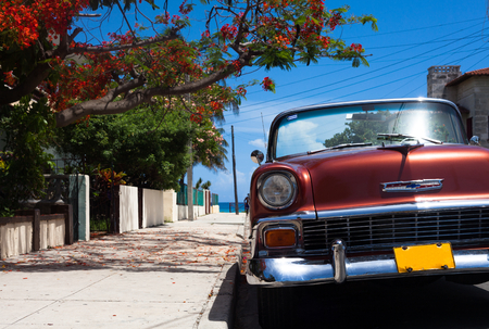 Classic car in Cuba 6のeditorial素材