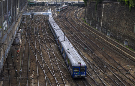 Access roads to the railway station Saint-Lazare, Paris, France