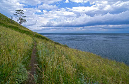 Great Baikal Trail in Pribaikalsky National Park, Irkutsk region.