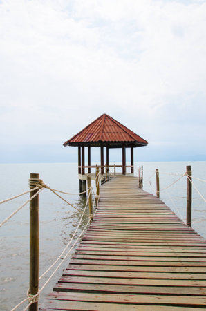 pavilion in beautiful.の写真素材