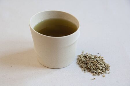 Close-up view of Fennel Seedsの写真素材