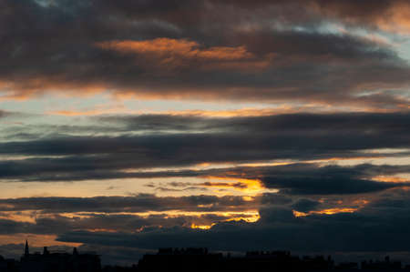 sunset twilightsの写真素材