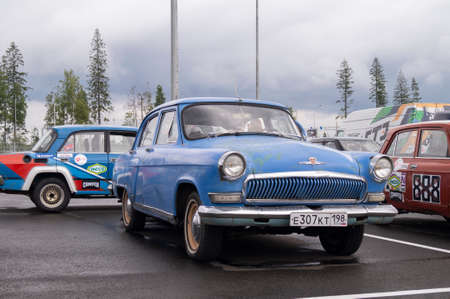 Volga GAZ-21 old retro car