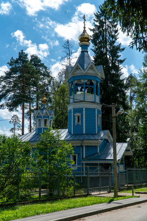 Church of the Intercession of the Holy Virgin on the Nerl River, Russiaの写真素材