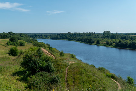 View of Staraya Ladoga, Leningradskaya Oblast, Russia