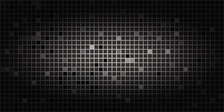 abstract background of black and grey squaresのイラスト素材