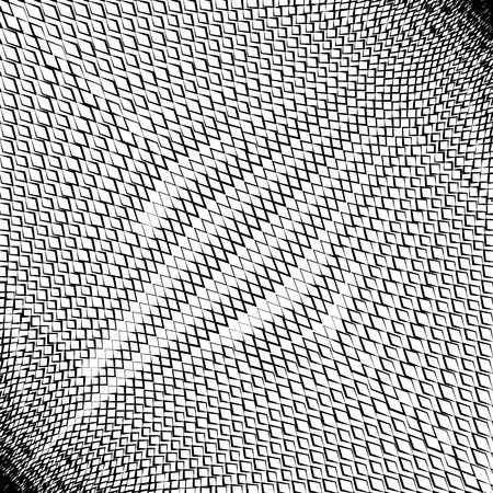 The wave of optical illusion. Background, protective mesh. rasterized imageの写真素材