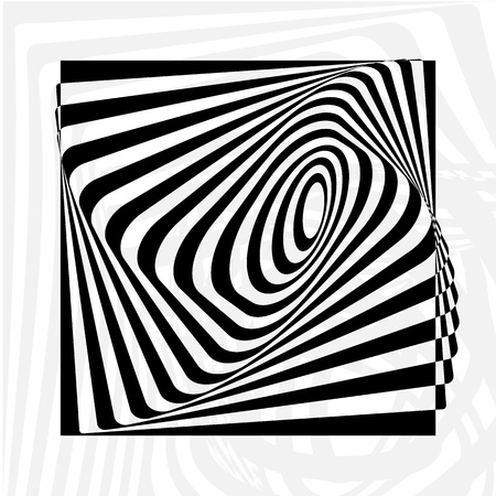 The wave of optical illusion. Background, protective mesh. rasterized imageの写真素材