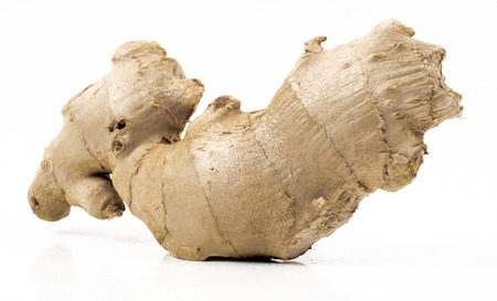 Image of ginger root isolated close up
