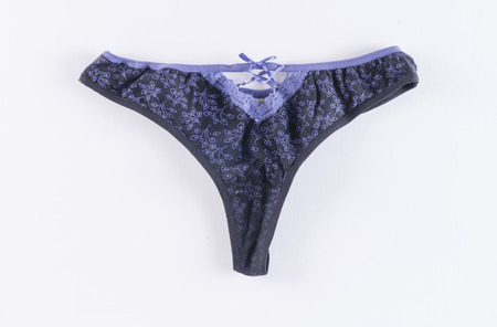 Image of isolated women panties clouse up.