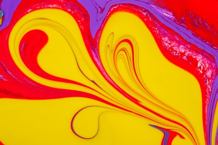 Abstract background of a mix color paintsの写真素材
