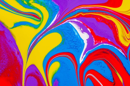 Abstract background of a mix color paints