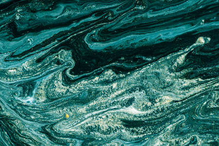 Marble pattern, abstract liquid paints background closeup.の写真素材