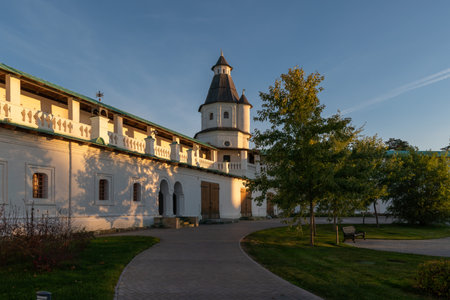 Walls with towers in the New Jerusalem Monastery