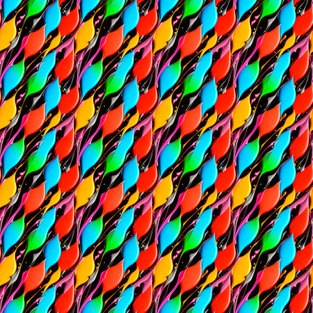 seamless texture pattern similar to multi-colored paintsの写真素材